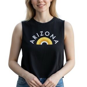 CorePower Yoga Arizona Half Glow Tank Top